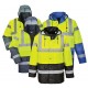 Long Hi Viz Traffic Jacket