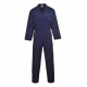 Portwest S999 Euro Style Polycotton Navy Blue Work Coverall