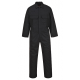 UBIZ1 Portwest Black Flame Resistant Coveralls 9.5 oz