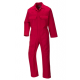 UBIZ1 Portwest Red Flame Resistant Coveralls 9.5 oz