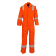 Portwest UFR21 Orange Flame Resistant Blue Super Light Weight Anti Static Coveralls