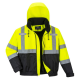 Hi Visibility Premium 2-in-1 Bomber Jacket, SHIPS FREE