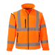 Portwest US428 Hi Visibility Orange Softshell Jacket