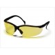 Pyramex Venture 2 Safety Glasses with Amber Lens, safety glasses with yellow lens